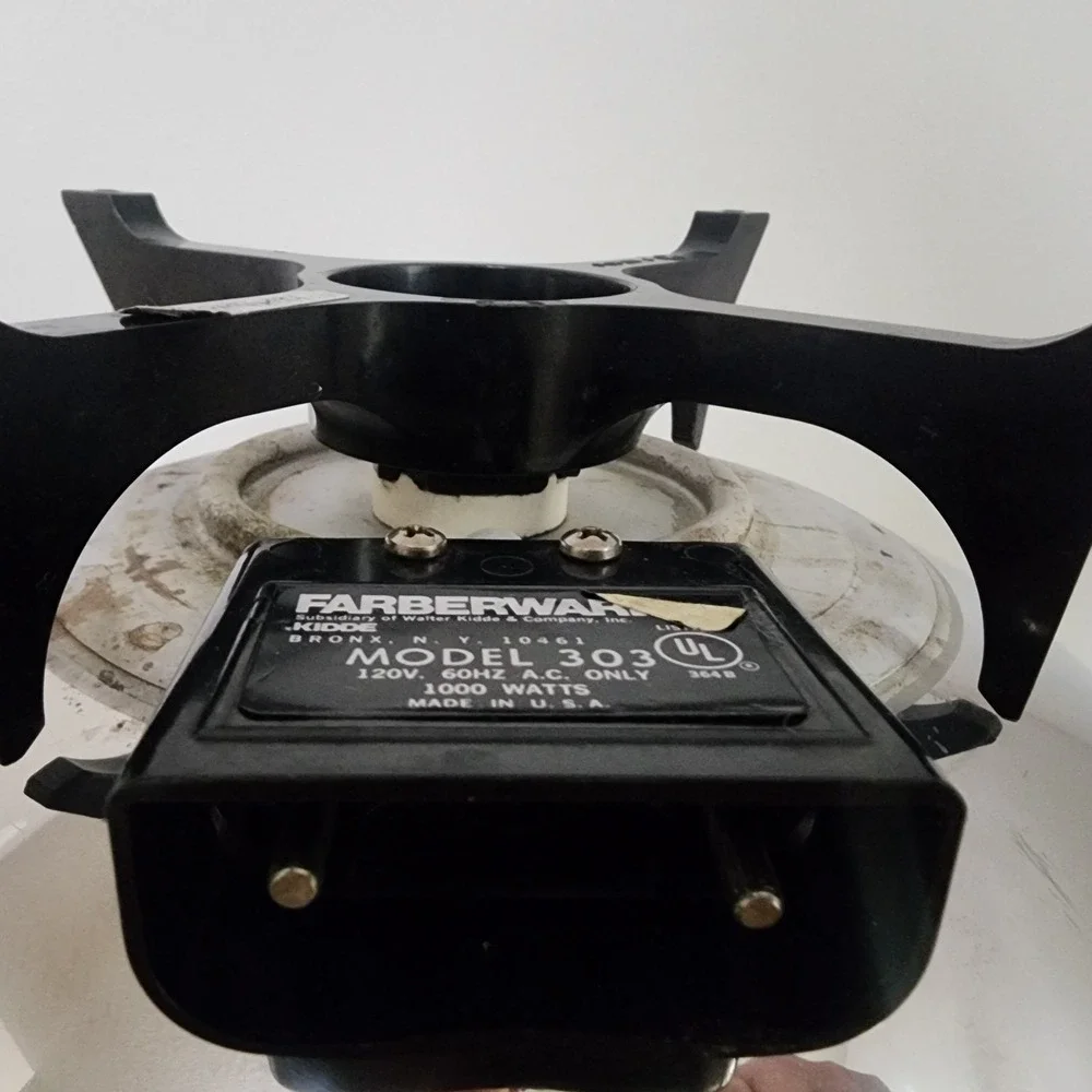 Faberware Vintage Electric Wok Model 303‎ Stainless Steel 14.5